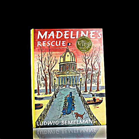 Childrens Hardcover Book Madelines Rescue Ludwig Bemelmans