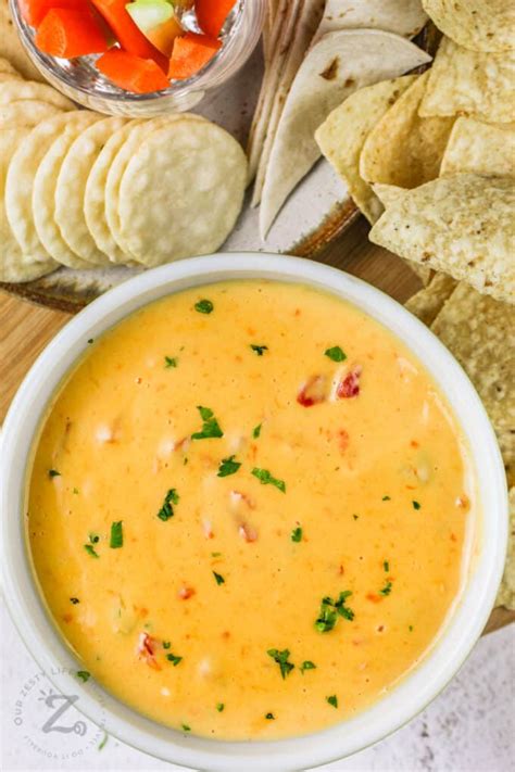 Velveeta Rotel Dip 2 Ingredient Recipe Our Zesty Life