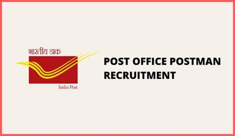 Post Office Postman Recruitment Salary Job Profile Age Limit Hot Sex