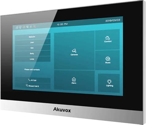 AKUVOX C313W 2 2 WIRE SIP INDOOR MONITOR Radio Parts