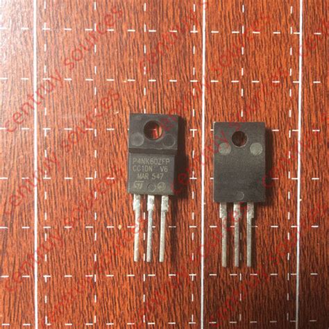 5pcs STP4NK60ZFP P4NK60ZFP P4NK602FP TO 220F N CH 600V 4A EBay