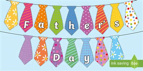 Father S Day Tie Decoration Father S Day Twinkl Twinkl