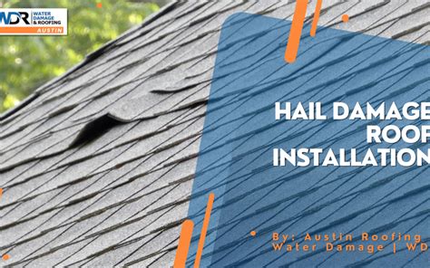 Hail Damage Roof Installation