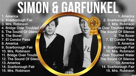 Simon Garfunkel Songs Simon Garfunkel Music Of All Time