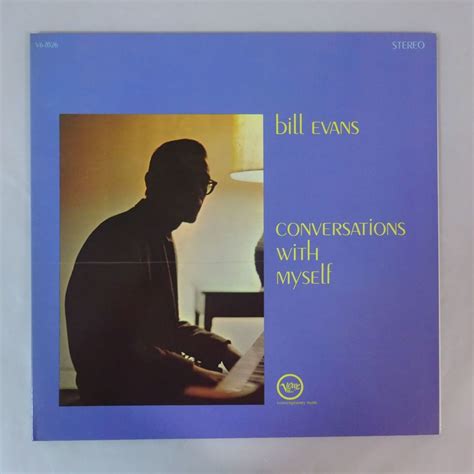 【やや傷や汚れあり】14000973【us盤verveコーティング見開き】bill Evans Conversations