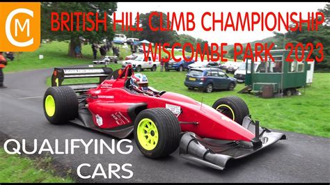 British Hill Climb Championship Wiscombe Park 2023 Qualifying Cars