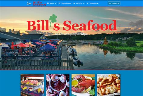 Menu | Bill's Seafood