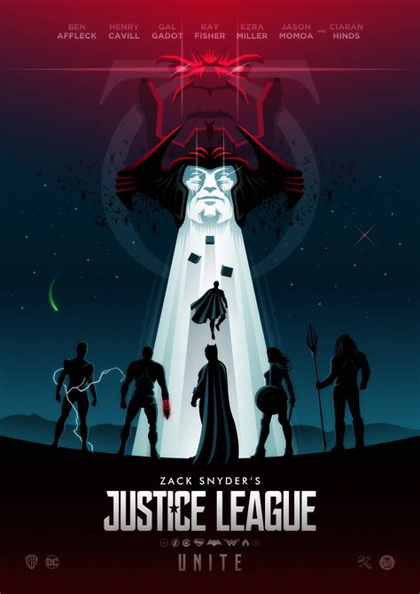 Fan Poster Of Zack Snyder S Justice League Wallpapers On Ewallpapers