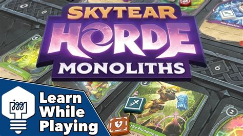 Skytear Horde Monoliths Learn While Playing YouTube