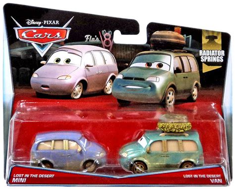 Disney Pixar Cars, Radiator Springs Lost in the Desert Mini and Van 2 ...