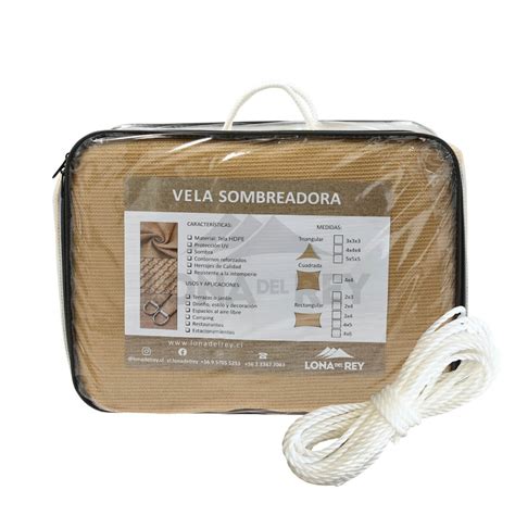 Ripley VELA SOMBREADORA TOLDO MALLA RECTANGULAR 2X4 BEIGE