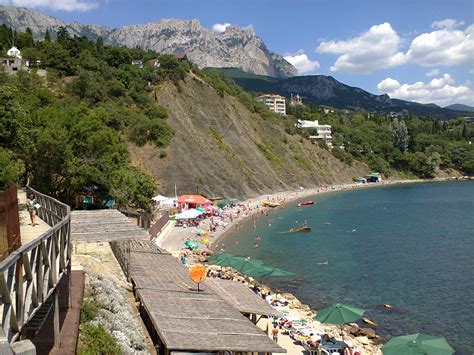 Алупка Крым пляжи (75 фото)
