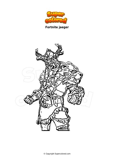 Coloriage Fortnite Surrr Burger