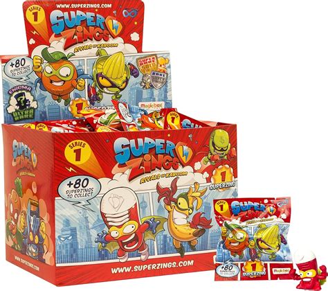 Superthings Serie Caja Con Sobres Sopresa Con Figuras