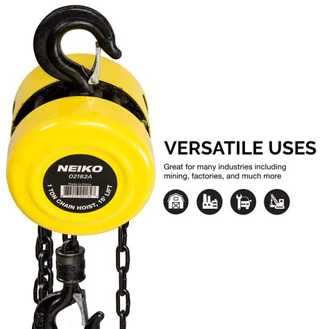 Buy Neiko A Manual Chain Hoist Ton Lbs Capacity