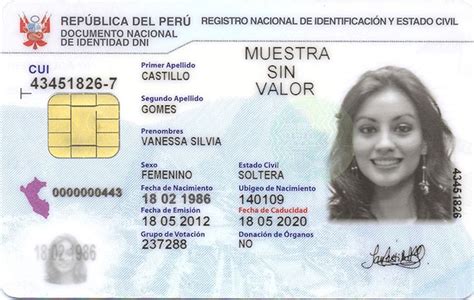 Cómo solicitar el Documento Nacional de Identidad (DNI) Peruano