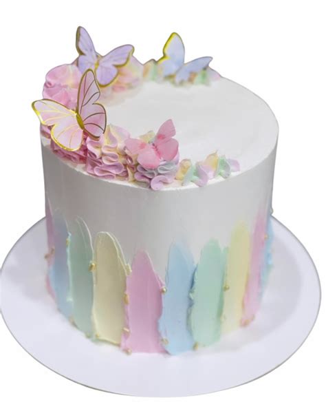 Pastels Palette Butterfly Last Minute Cake Sugar Whipped Cakes Website