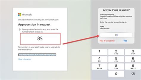 Multi Factor Authentication Extended With Number Matching Service