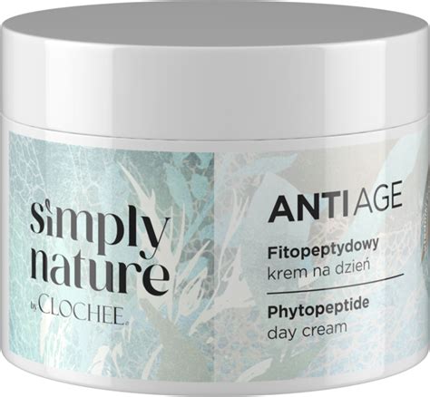 Clochee Simply Nature Krem Fitopeptydowy Na Dzie Anti Age Ml