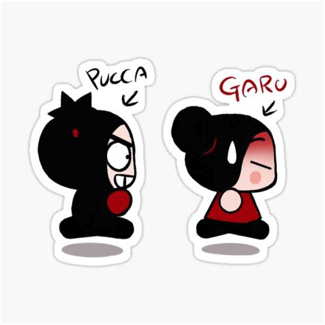 Pucca And Garu Sticker For Sale By Roniy Redbubble