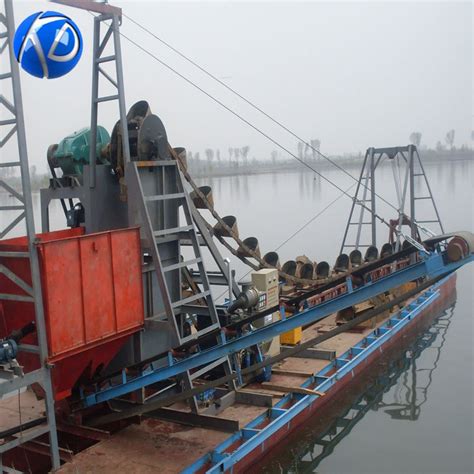 Keda River Chain Ladder Bucket Gold Dredger Gold And Diamond