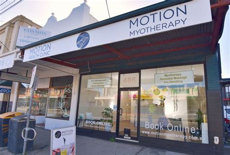 Motion Myotherapy Northcote Remdial Massage Melbourne Northcote