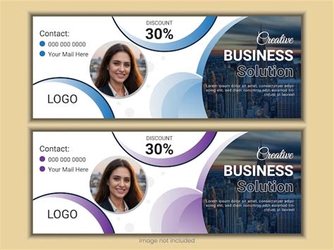 Premium Vector Facebook Cover Design And Web Banner Template