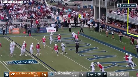 Virginia Tech Vs Old Dominion Football Highlights 2018 Video