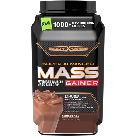 Body Fortress Super Advanced Mass Gainer Chocolate 4 Pounds Health And Personal Care