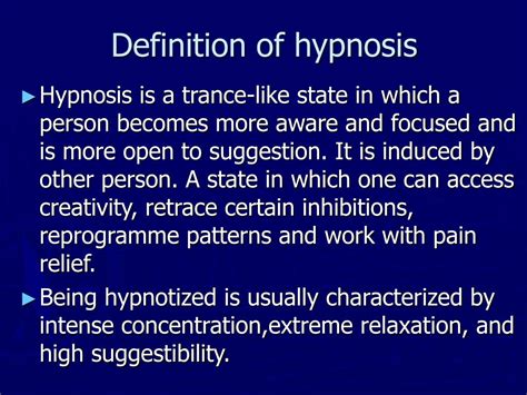 Ppt Hypnosis Powerpoint Presentation Free Download Id1103221