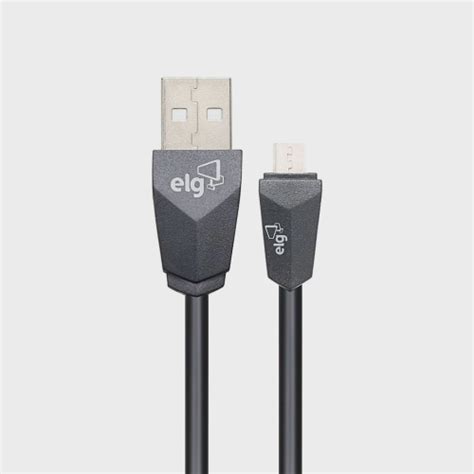 Kit Carregador de Parede Universal elg KT510WC 1 Saída USB Cabo