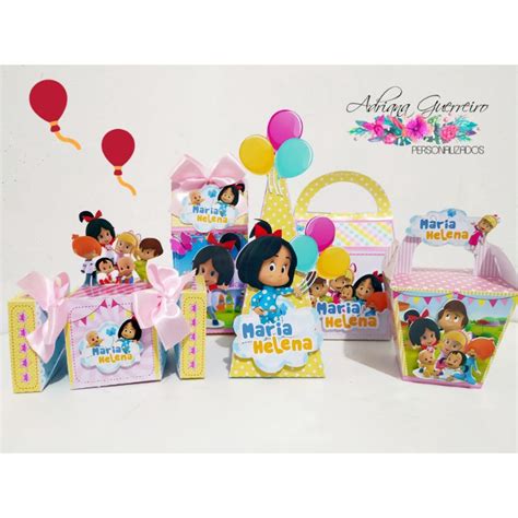 Kit Personalizado Para Festa Cleo E Cuquin Shopee Brasil