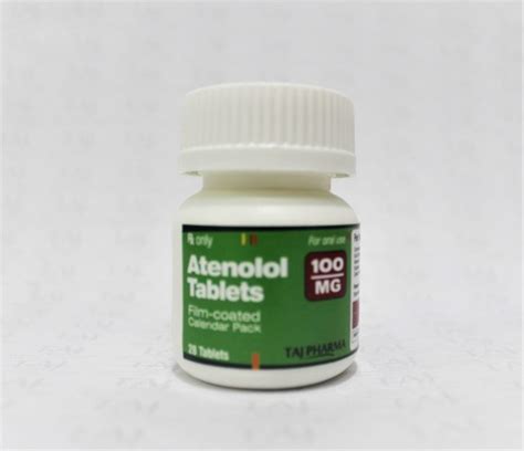 Atenolol Tablets Bp 100mg Manufacturer India Pioneer Exporte