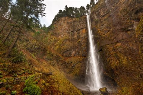 Multnomah Falls 4k Wallpapers