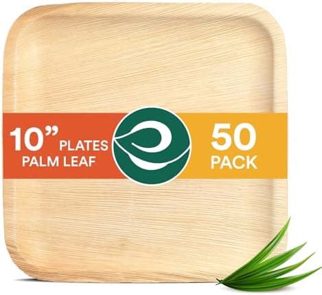 Amazon Disposable Palm Leaf Plates Like Bamboo Plates