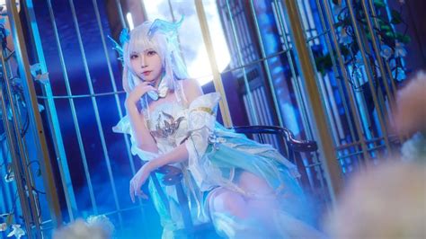 Cos：王者荣耀西施游龙清影cosplay正片15p 大肉丸amiee 哔哩哔哩