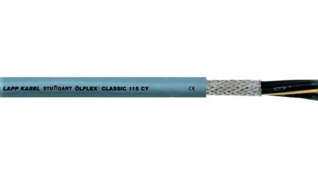 LAPP Cable Apantallado OLFLEX CLASSIC 115 CY 300 500V 3G1 5mm2 PVC Gris