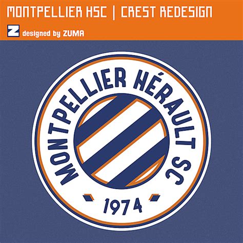 Montpellier HSC | Crest Redesign