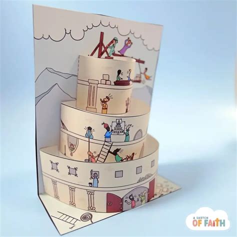 Tower of babel craft – Artofit