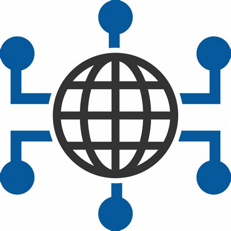 Connectivity Network Connection International Internet Icon