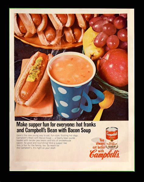 Campbell Ad Food Ad Soup Ad Vintage Magazine Ad Vintage Etsy