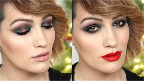 LOW COST Maquillaje Fiesta Y Navidad Labios Rojos Y Labios Nude