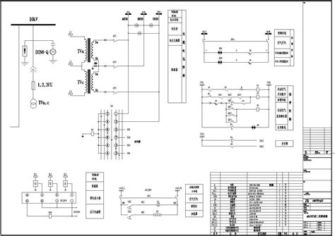 10kv变电站电气一次主接线图变电配电土木在线