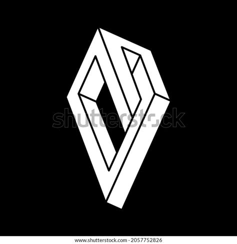 Impossible Shapes Logo Design Optical Illusion Stock Vector (Royalty Free) 2057752826 | Shutterstock