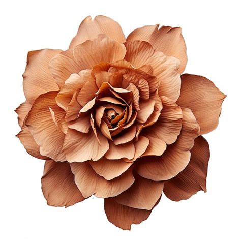 Premium Ai Image Beautiful Soft Brown Flower