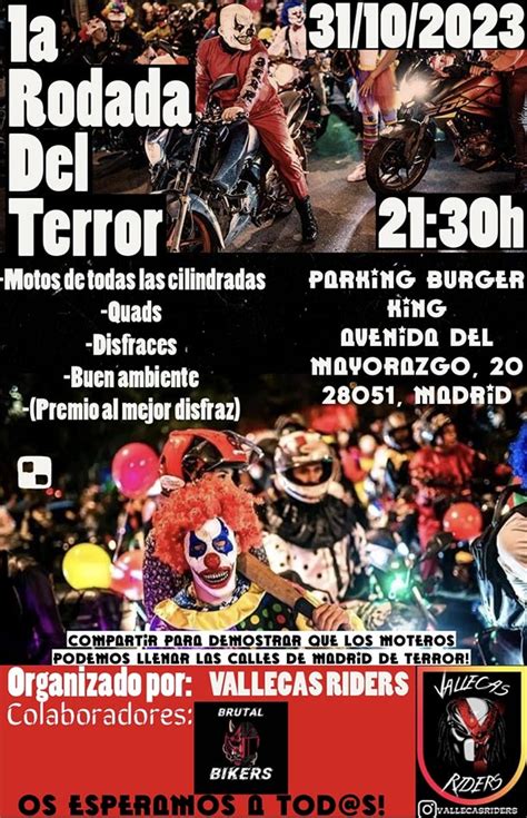 La Rodada Motera Del Terror Vallecasriders