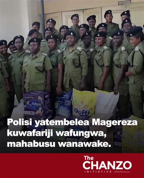 The Chanzo On Twitter Polisi Yatembelea Magereza Kuwafariji Wafungwa