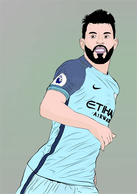 Sergio Agüero Art