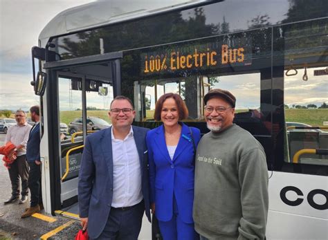 NZ S First Fully Electric Bus Fleet Hits The Road In Palmerston North