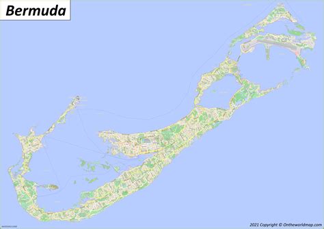 Bermuda Map Detailed Maps Of Bermuda